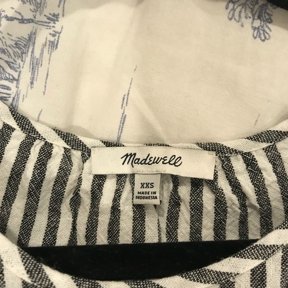 Madewell Stripe Crop Tank - Picture 3 of 3